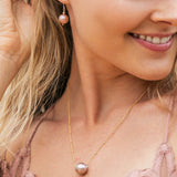 Floating Edison Pearl Necklace