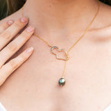 Tahitian Pearl Maui Lariat