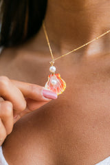 Sunrise Shell Necklace