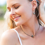 Sassy Classy Tahitian Pearl Gemstone Necklace